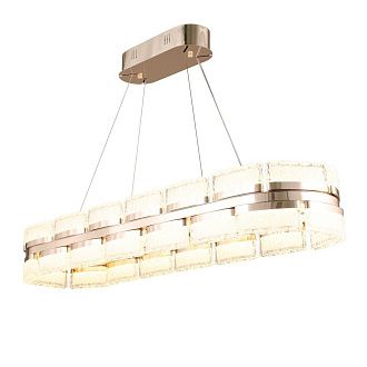 Люстра подвесная 110 см, 180W, 3000-6000K, 25 м2 Aployt Theothila APL.093.03.180, шампань