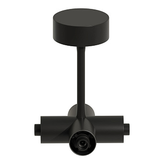 Потолочный токопроводящий X-коннектор TECHNO ST LUCE ST1602.469.00 черный