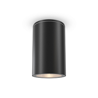 Светильник 7 см, Maytoni Roll O307CL-01B, черный, IP54