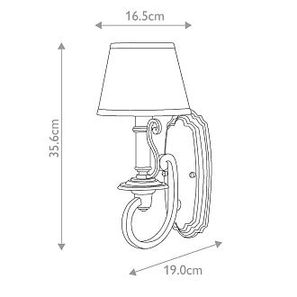 Бра Hinkley Lighting, Арт. HK-PLYMOUTH1