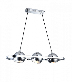 Подвесной светильник 19*78*139 см, 3*E27 хром, серебро Vele Luce Helix  VL5153P03