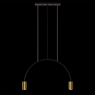 Подвесной светильник Loft IT 5043-2, черный-бронза