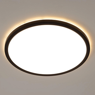 Светильник с пультом 40*2,5 см, LED+RGB 40W CL738321EL Бейсик Лайн Черный