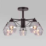 Потолочный светильник в стиле лофт Eurosvet Takara 70135/5 кофе