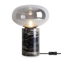 Настольная лампа 30 см, 1*E27*60W Freya Moonspot FR5550TL-01MR, Мрамор