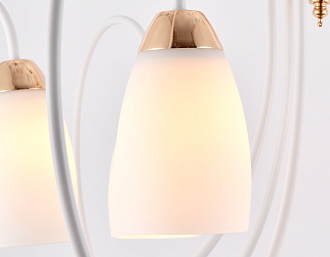 Люстра 85*48 см, E27 W, К, белый, золото Ambrella Traditional Traditional TR3120