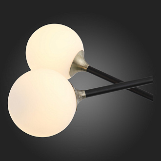 Светильник подвесной 10*80 см, ST LUCE BASTONCINO SL429.403.02 Черный, Золото
