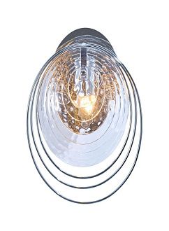 Бра L120 x W200 x H280, мм, 1*40W, CHR (Хром) NewRgy W6103R/1A CHR