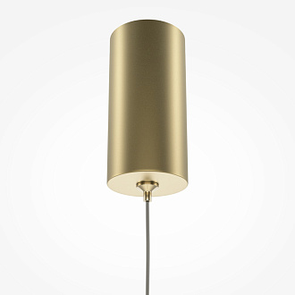Подвесной светильник 3*3*357 см, LED, 6W, 4000К, Maytoni Pro Shade MOD157PL-L6GK золотой