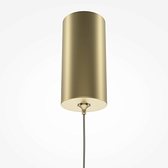 Подвесной светильник 3*3*357 см, LED, 6W, 4000К, Maytoni Pro Shade MOD157PL-L6GK золотой