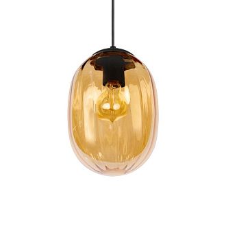 Подвесной светильник *18*-27,5 см, 1*E27*40W, LOFT IT Bubble 10427 Amber, черный