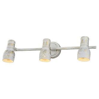 Спот Lussole GRLSP-8057, белый с золотом