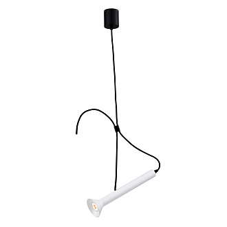 Подвес 8*60/180 см, 6W 3000K Lightstar Palla 737036 Черный
