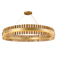Подвесная люстра 100*150 см, 10*LED, 54W, 4000К, Favourite Marquis 4263-10P латунный