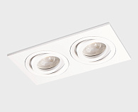 Светильник встраиваемый MEGALIGHT SAG203-4.413 white/white, белый, вр 16*8 см