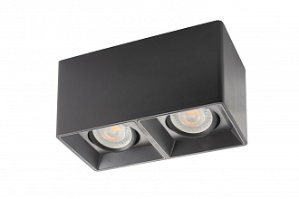 Светильник 19*10 см, MR16(G5,3) 10W, Denkirs DK3035-BK черный