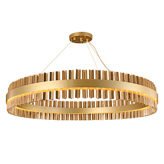 Подвесная люстра 100*150 см, 10*LED, 54W, 4000К, Favourite Marquis 4263-10P латунный