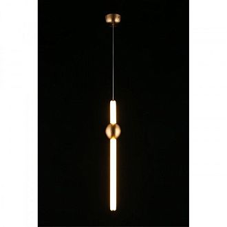 Подвесной светильник 10*75-250 см 20W, 3000K, Aployt Zhozefin APL.038.06.20, бронзовый