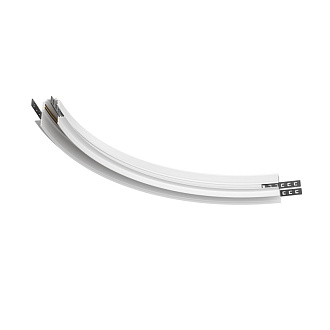 Угол магнитный однофазный Maytoni Exility TRA044-angle-W, черный