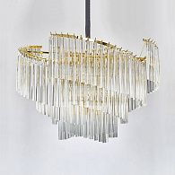 Подвесная люстра WALTZ D80 80*80*56 см, 18*E14*40W, ImperiumLoft WALTZ01, Золотистый