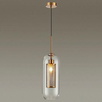Подвесной светильник Odeon Light Clocky 4940/1, бронза