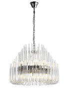 Люстра 80*63 см, 18*E14*40W  Divinare Bianca 6043/02 LM-18 хром