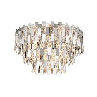 Потолочная люстра Vele Luce Caroline VL3103L07, диаметр 49 см, хром