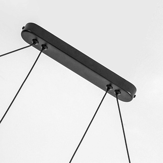 Подвесная люстра 120*120*150 см, 696W, Favourite Spillet 4587-12P черный