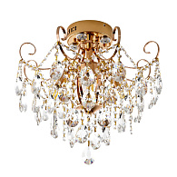 Люстра 46*46*46 см, Е14/LED 4x40W, 4000K, Золото MODELUX ML.1701.4 GD