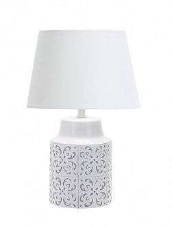 Настольная лампа Omnilux Zanca OML-16704-01, белый