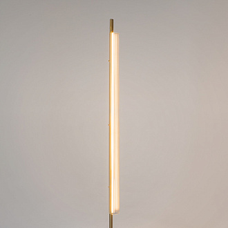 Торшер 25*148 см, LED 15W 3000K Maytoni Modern Loom MOD258FL-L15BS3K латунь