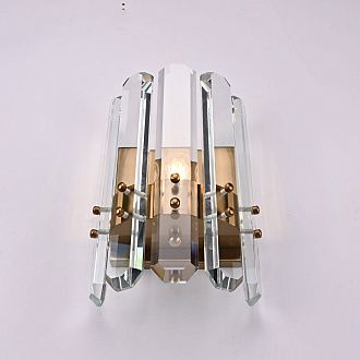 Бра Restoration Hardware BONNINGTON bra 59*27*27 см, 1*E14*40W, ImperiumLoft 44.450, Латунь