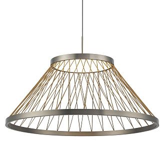 Подвесной светильник 60*194 см, *LED*43W, 3000K, Mantra Spider MAN8949, серый