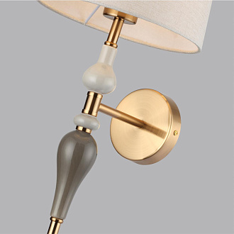 Бра 24,5*22*58 см, 1 E27*60W, Odeon Light Homi, античная бронза 5040/1W