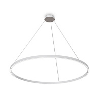Подвесной светильник 120*120*127,5 см, LED, 80W, 3000К-4000К, Maytoni Rim MOD058PL-L65WK белый