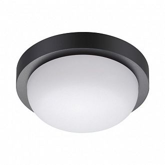 Уличный светодиодный светильник 18 см Novotech Opal 358015 черный