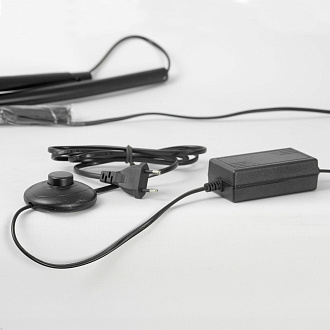 Торшер 220*210 см, 1*LED *W 4000K Lussole Shoe LSP-0937 черный\медный