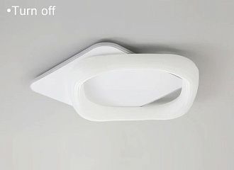 Светильник X2292-F, L600*120 / D480 LED, 42W, 3000/4000/6000K, Alva Donna, Белый матовый