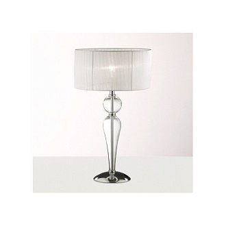 Настольная лампа Ideal Lux Duchessa TL1 Small хром 051406