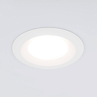 Встраиваемый точечный светильник 110 MR16 белый Elektrostandard, вр 6,5 см