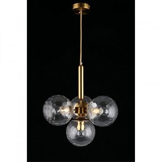 Подвесной светильник Aployt Lora APL.728.06.04, диаметр 36 см, золото