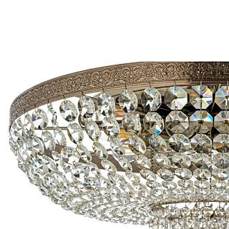 Светильник *60*35 см, 8*E27*60W, Arti Lampadari Santa Nickel Santa E 1.2.60.600 N, Матовый никель