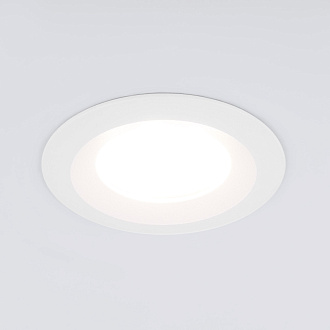 Встраиваемый точечный светильник 110 MR16 белый Elektrostandard, вр 6,5 см