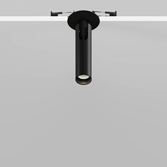 Встраиваемый светильник 3*3*15,1 см, LED, 6W, 4000К, Maytoni Technical Focus T C141RS-L125-6W4K-B черный, вр 5,5 см