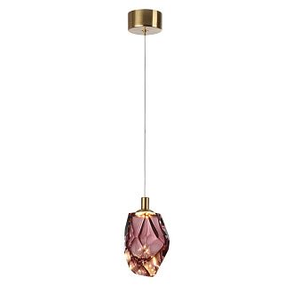 Подвесной светильник 9*14*250- см, 1*LED*4W, 3000K, Odeon Light Gemme 7113/4LC, цветной