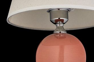 Настольная лампа *25*35 см, 1*E27*60W, Arti Lampadari Noli Noli E 4.1 P, Розовый