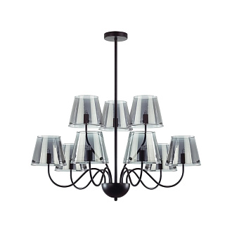 Люстра потолочная 72*70 см, 1*G9*20W Lumion Smoky 6570/9C черный