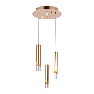 Подвесной светильник 20*20*100 см, LED 15W, 4000K, Золото MODELUX ML.3317.3