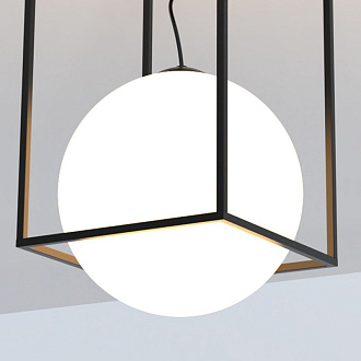 Светильник 28,5*28,5*53,5 см, E27 * 1 20W,  Mantra Desigual 7604, черный