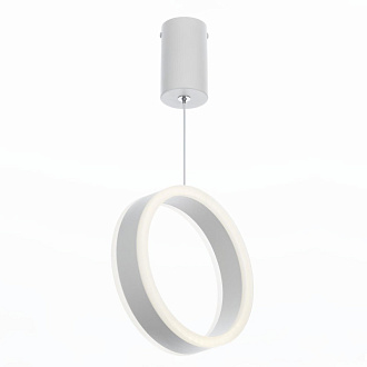 Подвесной светильник 20*33/125 см, 20W, 4000K Citilux CL719000 Дуэт Белый